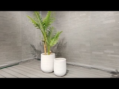 Piantatore di argilla di fibra