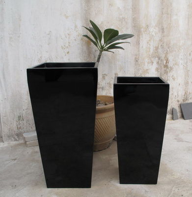 comprare Moderni vasi da fiore in fibra di vetro Piantatori di alberi reali o artificiali personalizzabili online manufacture