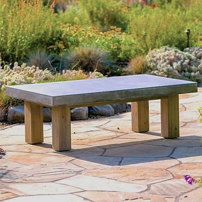 comprare Arredamento per patio in cemento per uso esterno Gran casa Set di sedute per tavolo in cemento GRC online manufacture