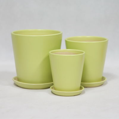 comprare Portatori di piante in ceramica lucida per ornamenti interni senza sforzo online manufacture