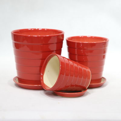 comprare Piantatrici ceramiche rotonde e leggere con foro di drenaggio online manufacture