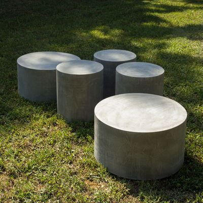 comprare Quadrato Rotondo GRC Concreto Tavolo Seduta Sedile Panca Per Esterno Interno online manufacture