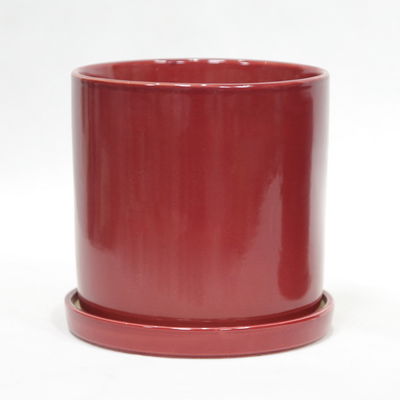 comprare Piantatrici in ceramica di terracotta lucida personalizzate per un drenaggio ottimale dell'acqua online manufacture