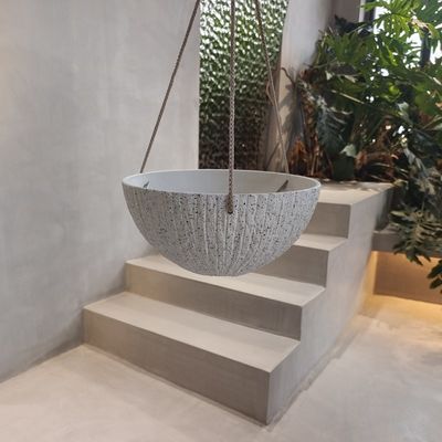 comprare Piantini pendenti in plastica rotonda 260*260*120 mm per spazi interni / esterni online manufacture