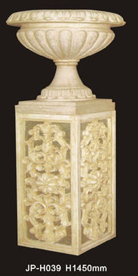 comprare Pottini di fiori in pietra naturale scolpiti in arenaria per paesaggi esterni online manufacture