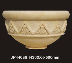 comprare Vaso di fiori in pietra di sabbia in tutto il tempo scolpito a mano su misura online manufacture