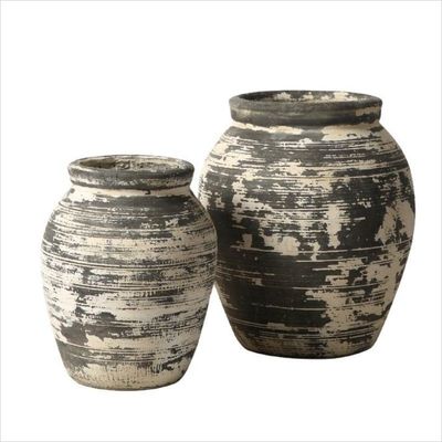 comprare Piantatrici di fiori di cemento a fibra rotonda per la decorazione del giardino all'aperto online manufacture