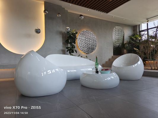comprare Disegni da tavolo in resina per giardini mobili da tavolo in fibra di vetro online manufacture