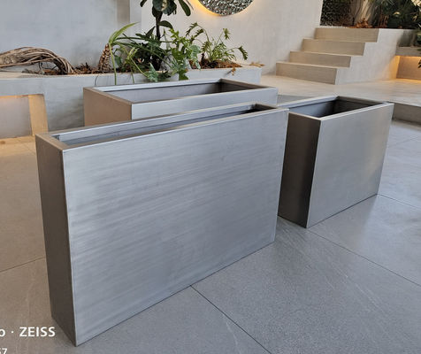 comprare Vaso per piante in acciaio inossidabile grande giardino corten in acciaio per piante all' aperto online manufacture