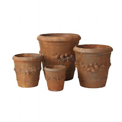 comprare Architettura ornamentale di cemento piantare vasi scolpiti a mano per la decorazione del cortile online manufacture