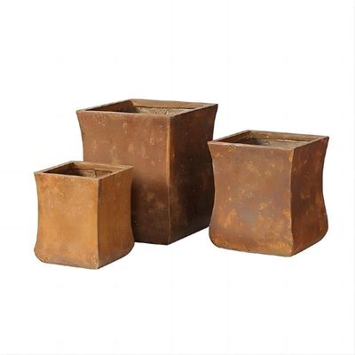 comprare Potti per piante GRC in stile arcaico scolpito a mano per la decorazione del giardino online manufacture