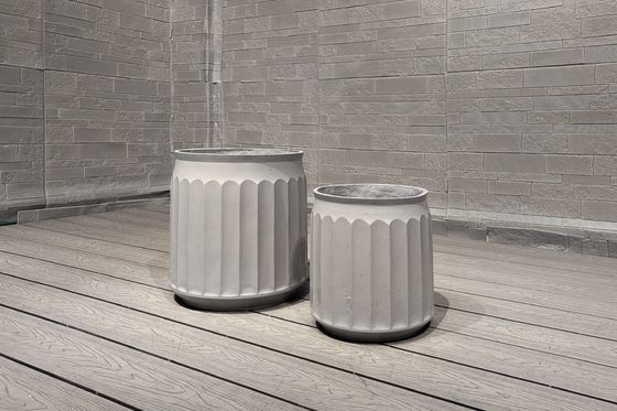 comprare Moderna piantatrice in argilla di fibra resistente garantita 5-6 anni online manufacture