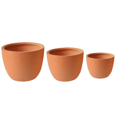 comprare Versatilità Vaso di cemento in fibra per piantatori di fiori Vaso resistente al gelo online manufacture