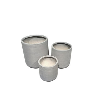 comprare Piantatrice di argilla in fibra resistente al gelo per la decorazione del soggiorno online manufacture