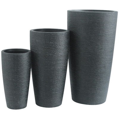 comprare Carattere resistente al gelo Piantatrice in fibra di argilla Moderno design per esterni online manufacture