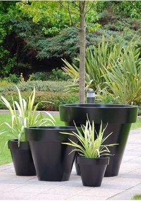 comprare Vaso di fiori in resina grande Vaso esterno in fibra di vetro Pottine personalizzabili taglia del logo Fibra di vetro scatola piantatrice online manufacture