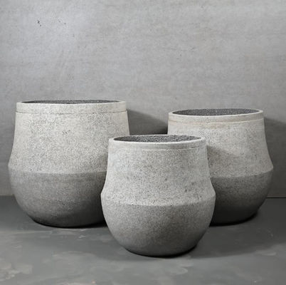 comprare Vaso di fiori in fibra di cemento resistente al gelo e resistente alle intemperie in stile antico online manufacture