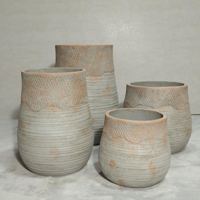 comprare 7-8 anni Tempo di vita Vaso da giardino in fibra di cemento per gli appassionati di giardinaggio online manufacture
