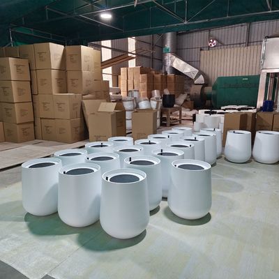 comprare Vaso di fiore in fibra di vetro aggiungi un tocco di eleganza al tuo giardino con i nostri piantatori leggeri e durevoli online manufacture