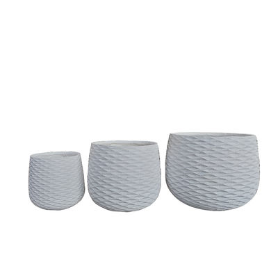 comprare Moderna vasca di fibra di cemento resistente al gelo e design di carattere per le piante online manufacture
