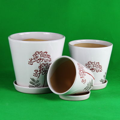comprare Drenaggio Pottine in ceramica per piante rotonde Facile manutenzione online manufacture