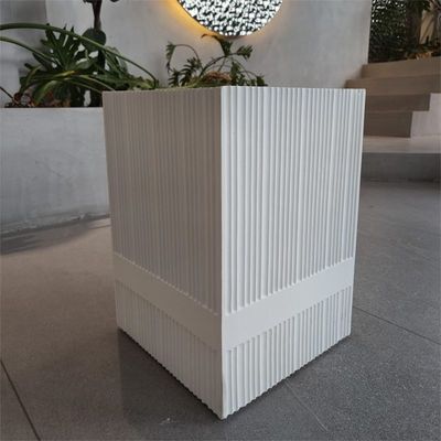 comprare Carattere resistente al gelo Fibra di argilla piantatrice finitura intagliata a mano per la costruzione leggera online manufacture