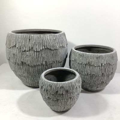 comprare Pottini da giardino in fibra di cemento personalizzati resistenti al gelo per lo spazio del giardino online manufacture