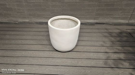 comprare Stile moderno per il tuo giardino con vaso di cemento in fibra e argilla in fibra online manufacture