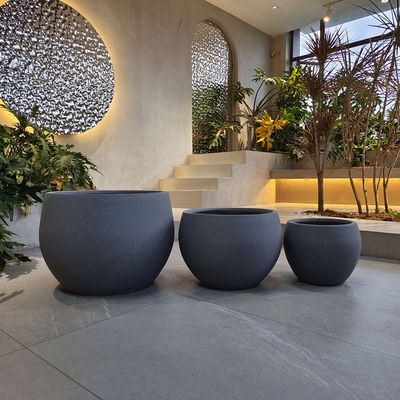 comprare Trasforma il tuo giardino con la nostra duratura e elegante collezione di piantatrici in fibra di argilla online manufacture