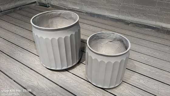 comprare Pot di cemento in fibra scolpita a mano utilizzata per forno a carbone per campeggio bruciatori riscaldatore online manufacture