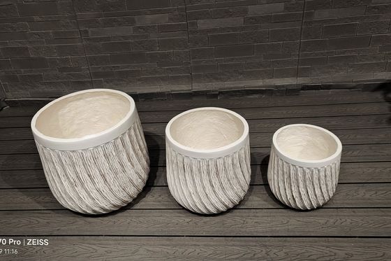 comprare 7-8 anni all'interno Tempo di vita Piantatore in fibra di argilla per hotel all'interno Giardino casa online manufacture