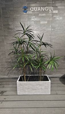 comprare Moderna piantatrice di argilla rinforzata personalizzata per l'estetica del giardino online manufacture
