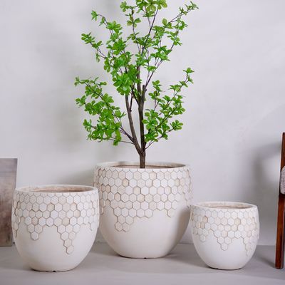 comprare Modern Vintage Nordic Home Decor Direct Factory Wholesale Customisable Clay Flower Pot Succulent Rack Flower Pot Planters online manufacture