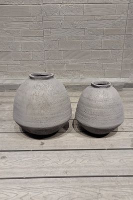 comprare Fioriera in argilla rinforzata con durata di 5-6 anni, resistente e agli agenti atmosferici, con materiale in fibra di argilla online manufacture