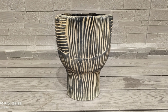 comprare Frost Resistant Fiber Cement Pot Drainage Holes for Easy Planting and Maintenance online manufacture