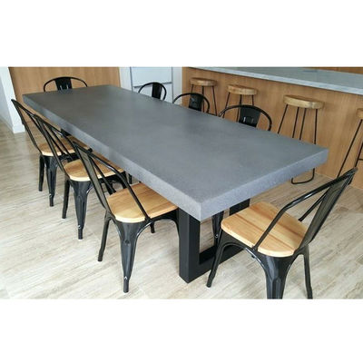 Arredamento in cemento personalizzato Tavolo da soggiorno Arredamento in cemento Tavolo laterale Moderno Tavolo rotondo in cemento Tavolo da caffè