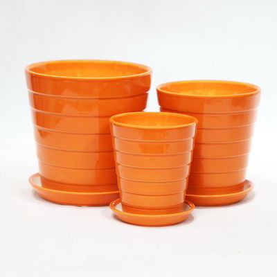 Pottini di ceramica decorativa monolittica per la decorazione domestica