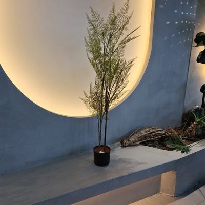 Albero di felce artificiale ultra realistico - verde rigoglioso resistente ai raggi UV a bassa manutenzione
