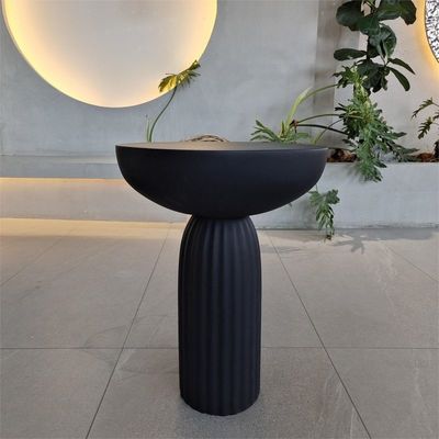 Set di tavoli in cemento GRC Set di tavoli da pranzo in cemento moderno personalizzato