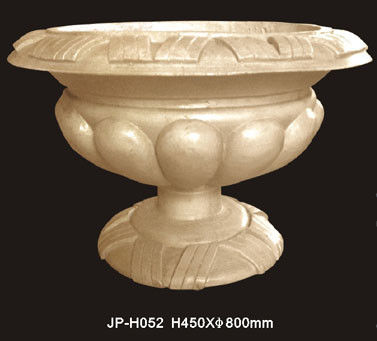 Vaso di arenaria naturale leggero personalizzato per la decorazione di casa e giardino