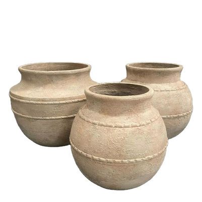 Tessitura Superficie GRC Piantini di fiori impermeabili e ignifughi per piantini funzionali versatili