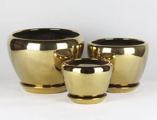 Pottini di ceramica eleganti e funzionali per giardinaggio e paesaggio