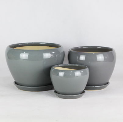 Pottini di ceramica eleganti e durevoli per piantare all'interno e all'esterno