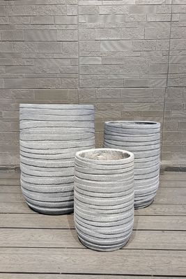 7-8 anni Tempo di vita Piantatore di argilla di fibra personalizzato per forno a carbone/caldaio per campeggio Bruciatori riscaldatore/barbecue