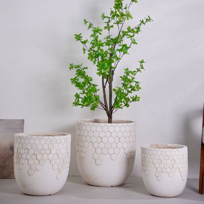 Moderno Vintage Nordic Customisable Clay Flower Pot Direct Factory Wholesale per la decorazione domestica per piante e fiori